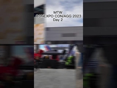 MTW nel GIORNO 2 di CONEXPO CON/AGG Las Vegas 2023