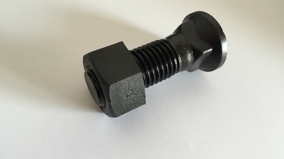 M12 l'aratro Bolt dimensiona il acciaio al carbonio nero 1J6762