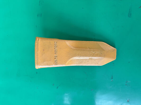 Dente di secchio Komatsu forgiato 205-70-19570RC per scavatore PC200