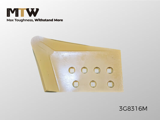 3G8316 HCEB Punta 32×333×549 Punta per bulldozer resistente a 7 fori