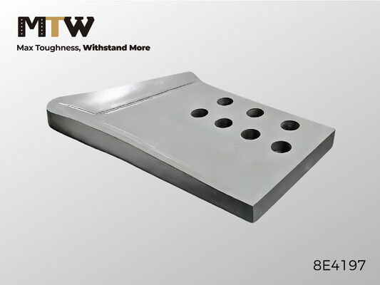 8E-4197 Punta HCEB 50×405×610 Punta per bulldozer resistente a 7 fori
