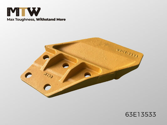 63E1-3533 Taglierina laterale imbullonata 5 fori 19,3 kg Protezione laterale benna escavatore