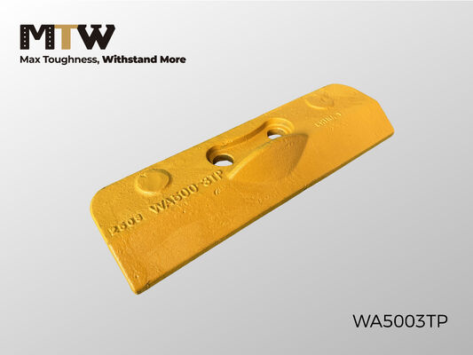 WA5003TP Piastra di copertura Piastra di protezione benna per pala gommata 2 fori 12,8 kg