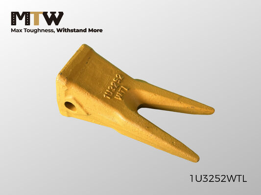 1U3252WTL Dente della benna da 3,4 kg Strumento per l'innesto a terra dell'escavatore e del cariore