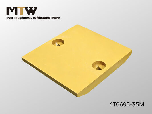 4T6695 Segmento di benna imbullonata DBF 25×265×279 Tagliente per caricatore a 2 fori