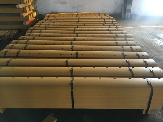 Parte curva 49KG di usura della lama del tagliente 16×203×2133mm del bulldozer 7D1158 DBC