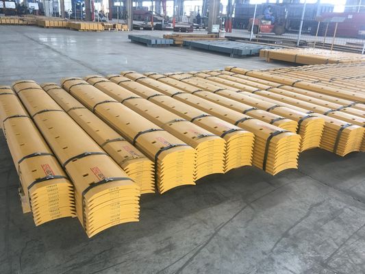 Parte curva di usura della lama del tagliente 19×203×1828mm del bulldozer 7D1576 DBC 50KG