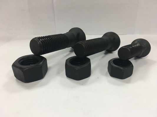 4F7827 Bullone dell'aratro zincato 3/4"-10 UNC × 2-1/4" Dispositivo di fissaggio per attrezzature pesanti