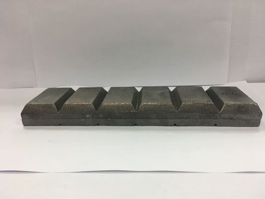 Parte antiusura del blocco di cioccolato CB150 Componente di protezione antiusura per attrezzature pesanti 240×150×23mm 6KG