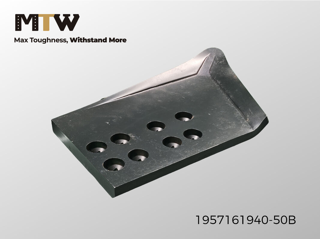 195-71-61940 Punta HCEB 60×483×749 Punta per bulldozer resistente a 8 fori