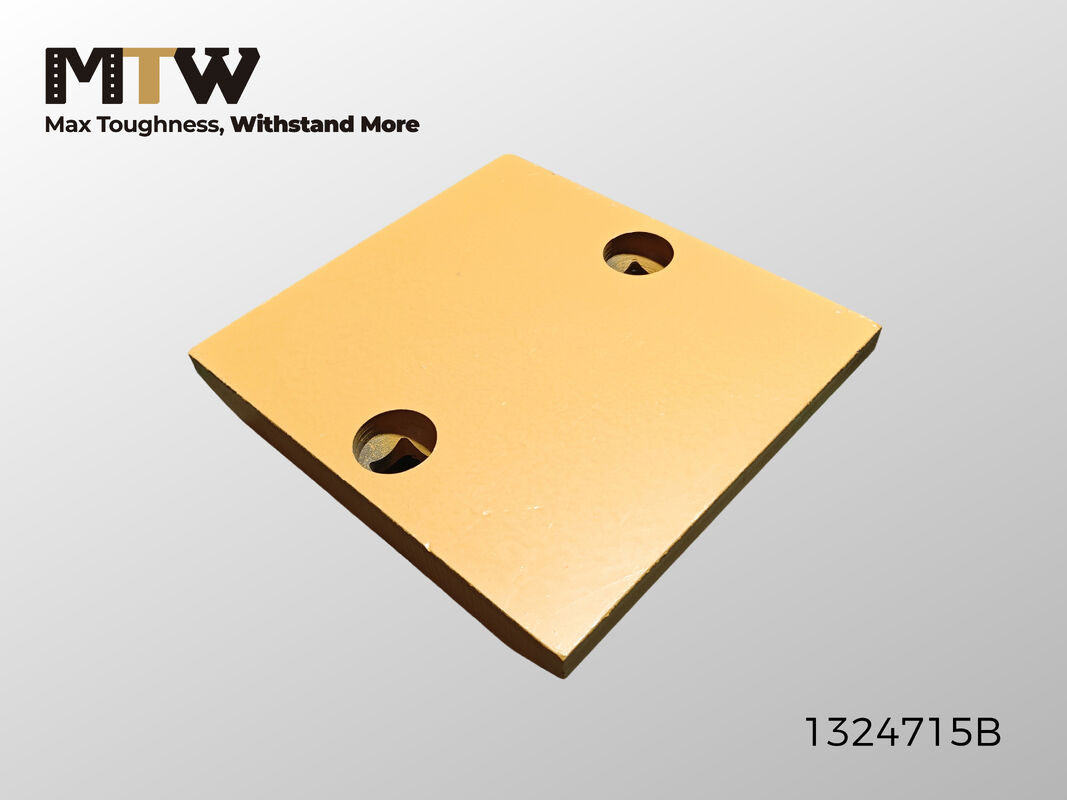 132-4715 Tagliente a doppio smusso 2 fori per bulldozer e livellatrice