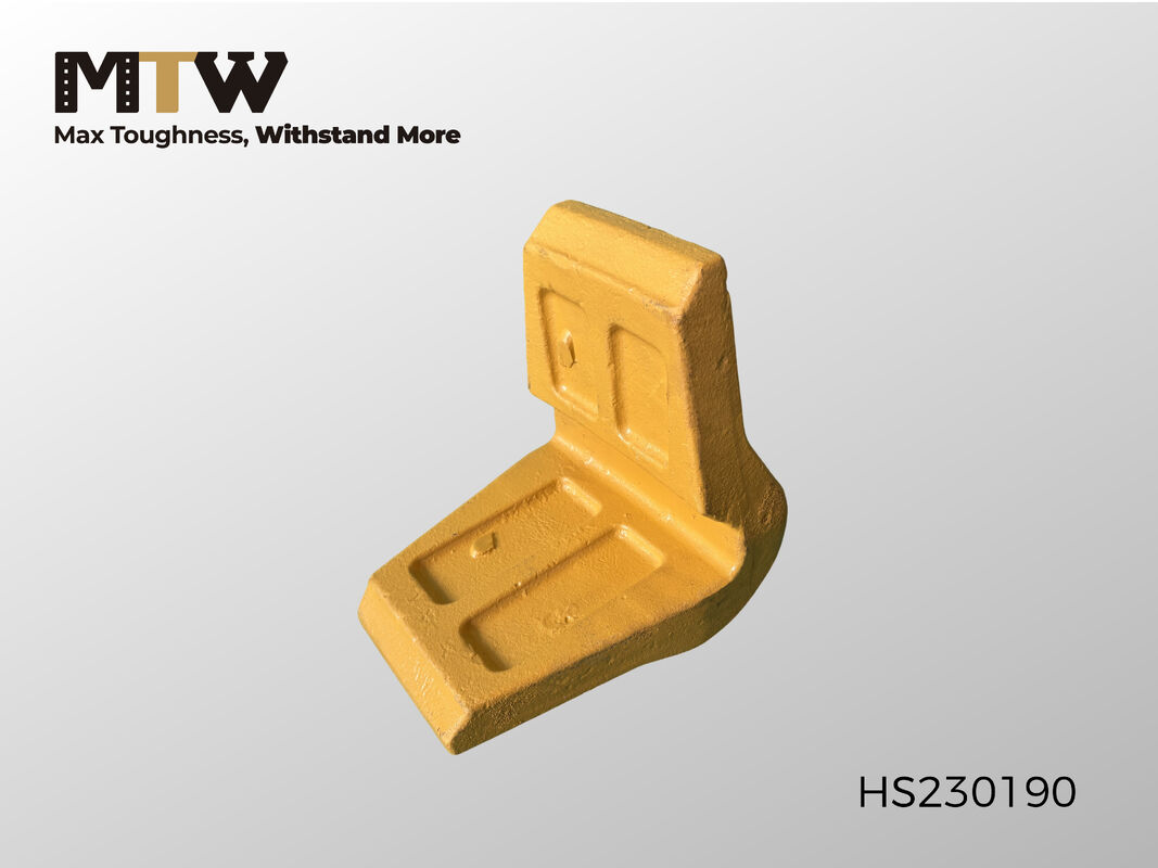 HS230-190 Parte antiusura di protezione della benna con copertura del tallone in fusione 24 kg