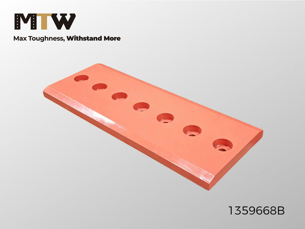 Parte resistente all'usura della lama 1359668 DBF bulldozer 50×406×1063mm 155.4KG